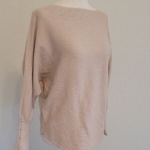 Milano Cream Crew Neck Sweater